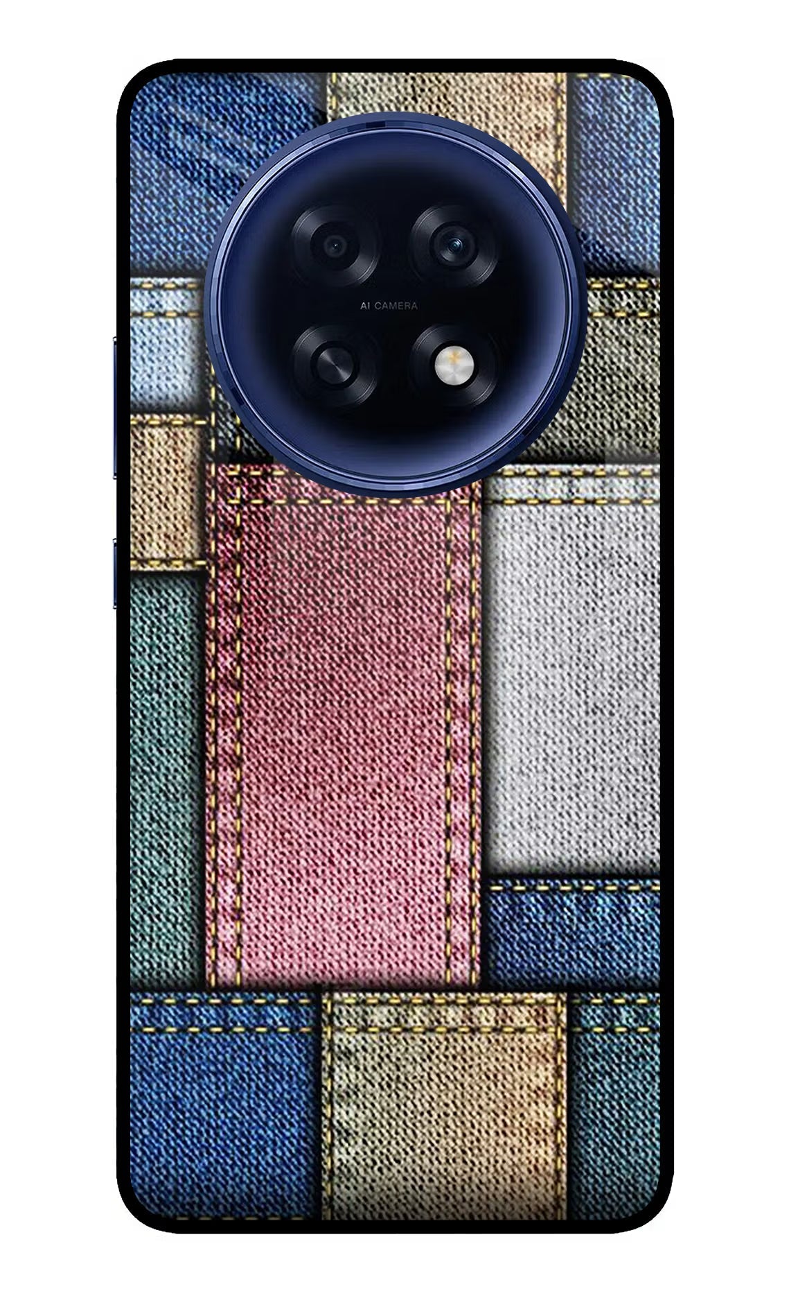 Multicolor Jeans Oppo F31 Pro Plus 5G Back Cover
