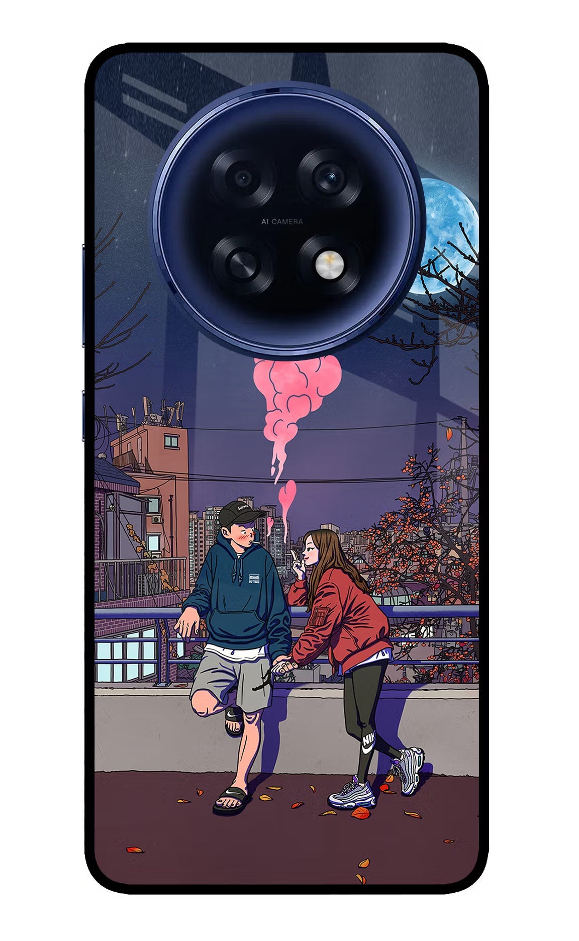 Chilling Couple Oppo F31 Pro Plus 5G Back Cover