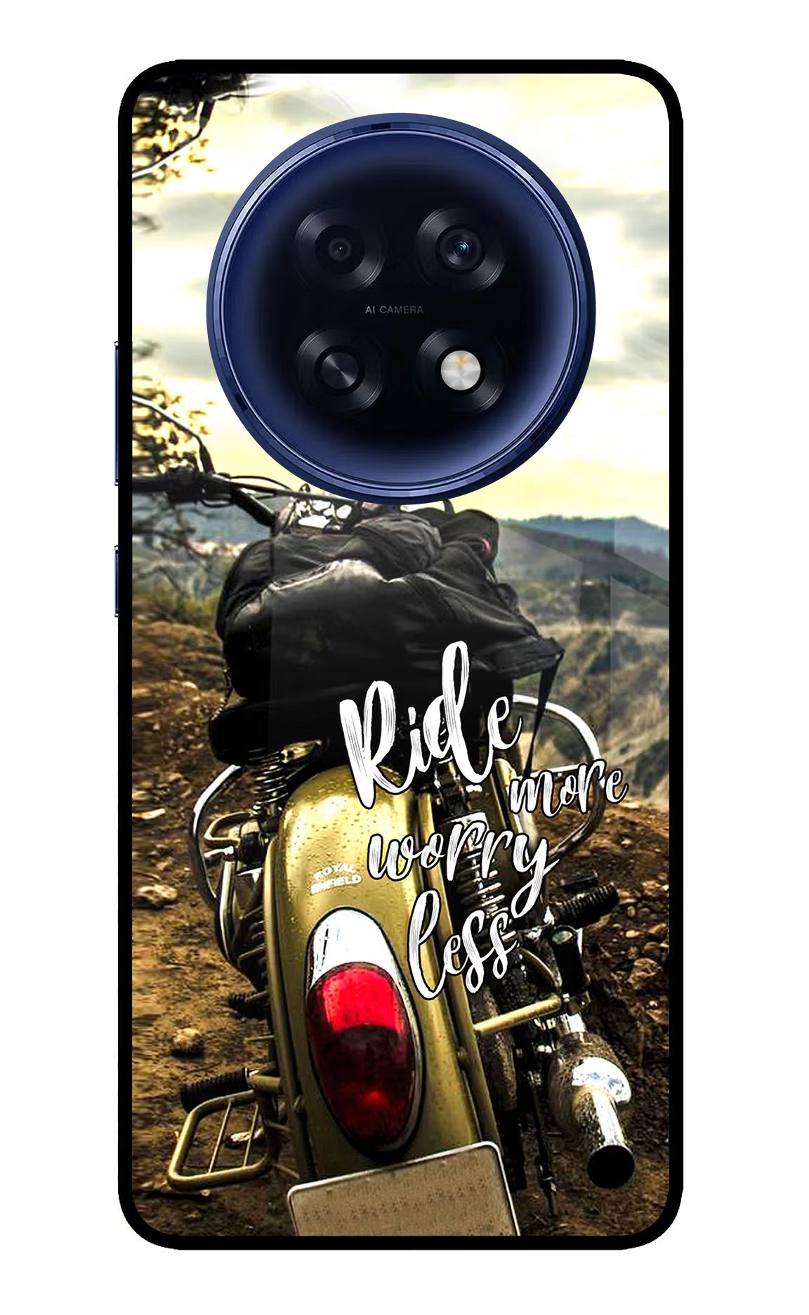 Ride More Worry Less Oppo F31 Pro Plus 5G Back Cover