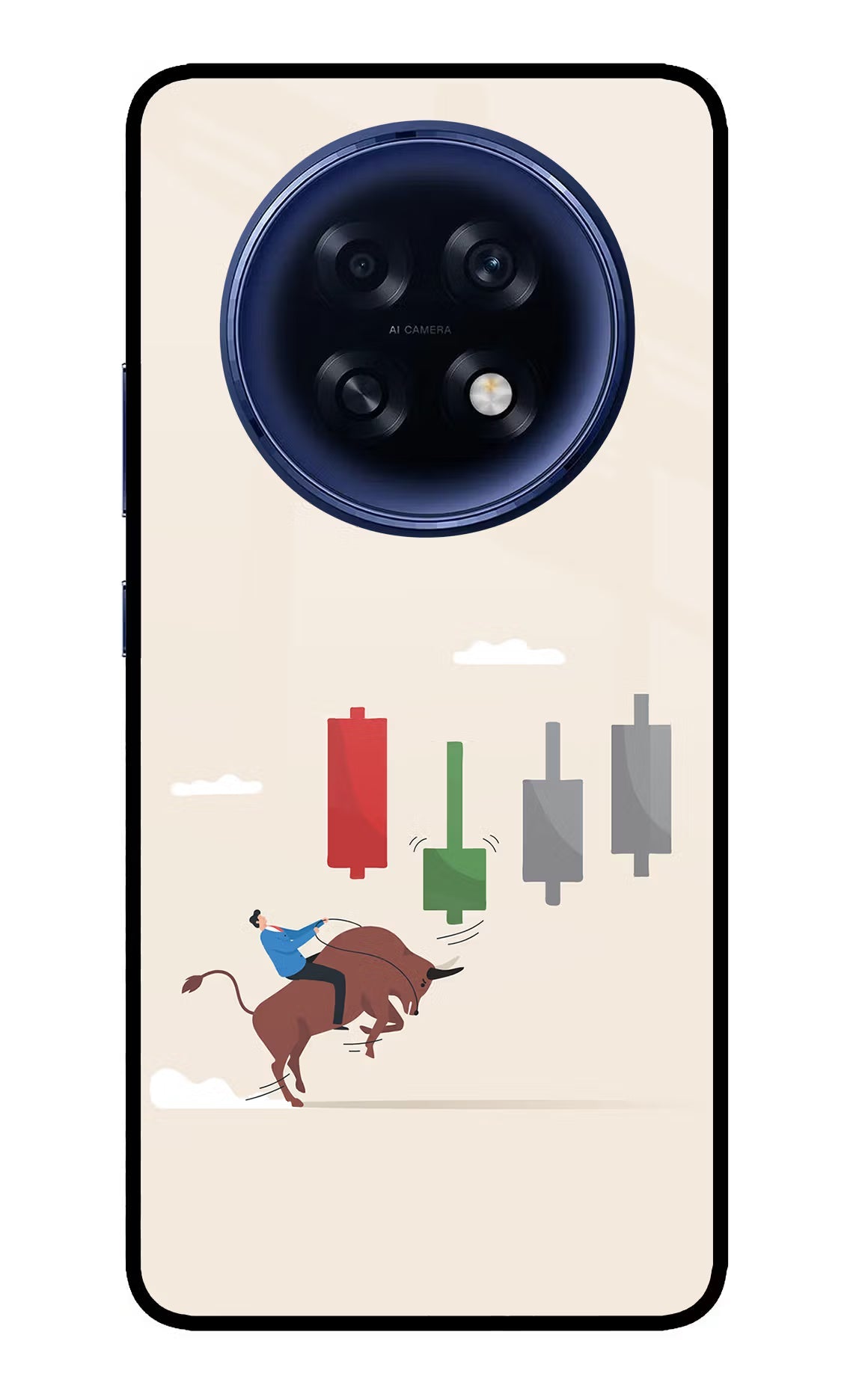 Bull Trading Momentum Oppo F31 Pro Plus 5G Back Cover