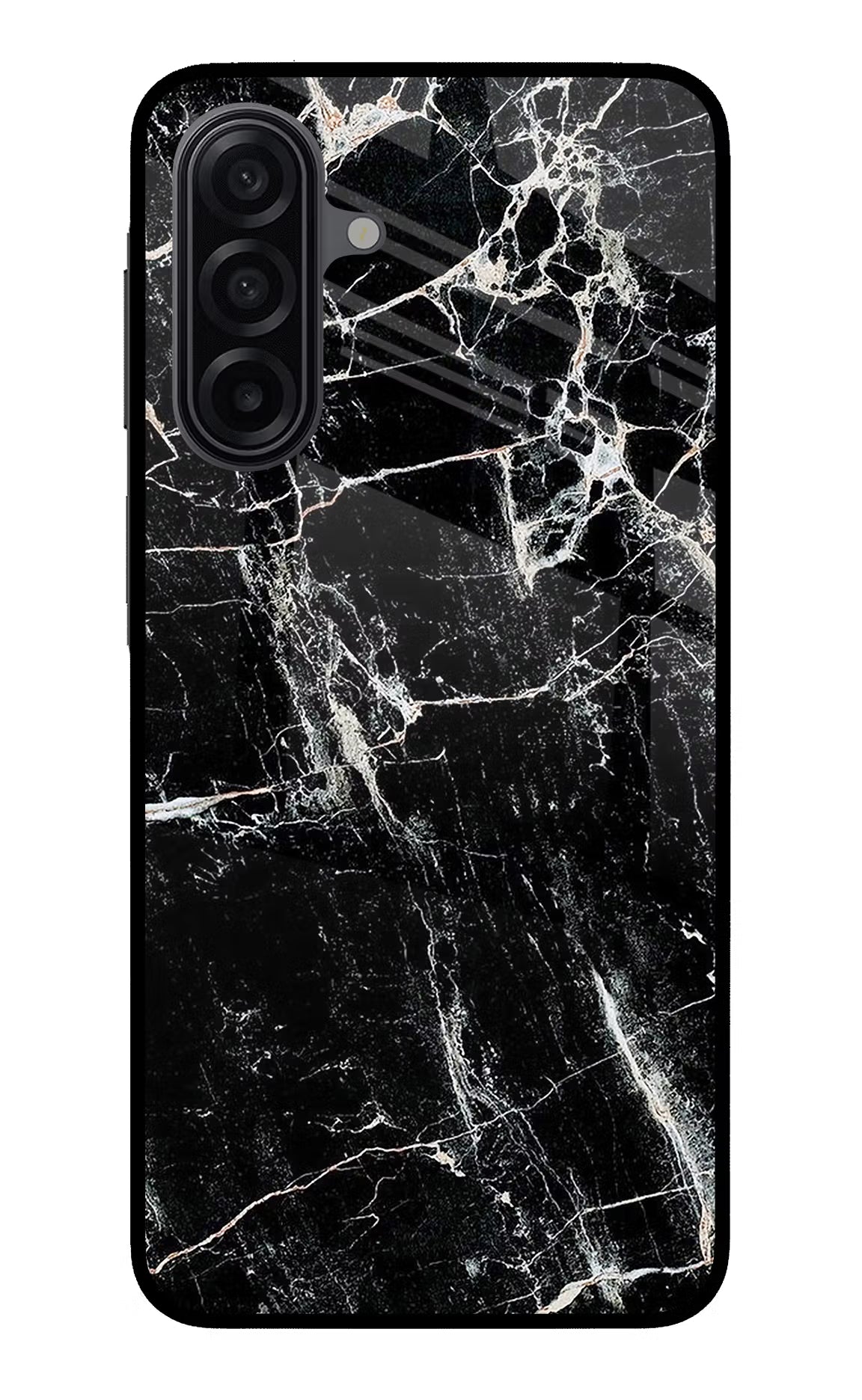 Black Marble Texture Samsung A17 5G Back Cover