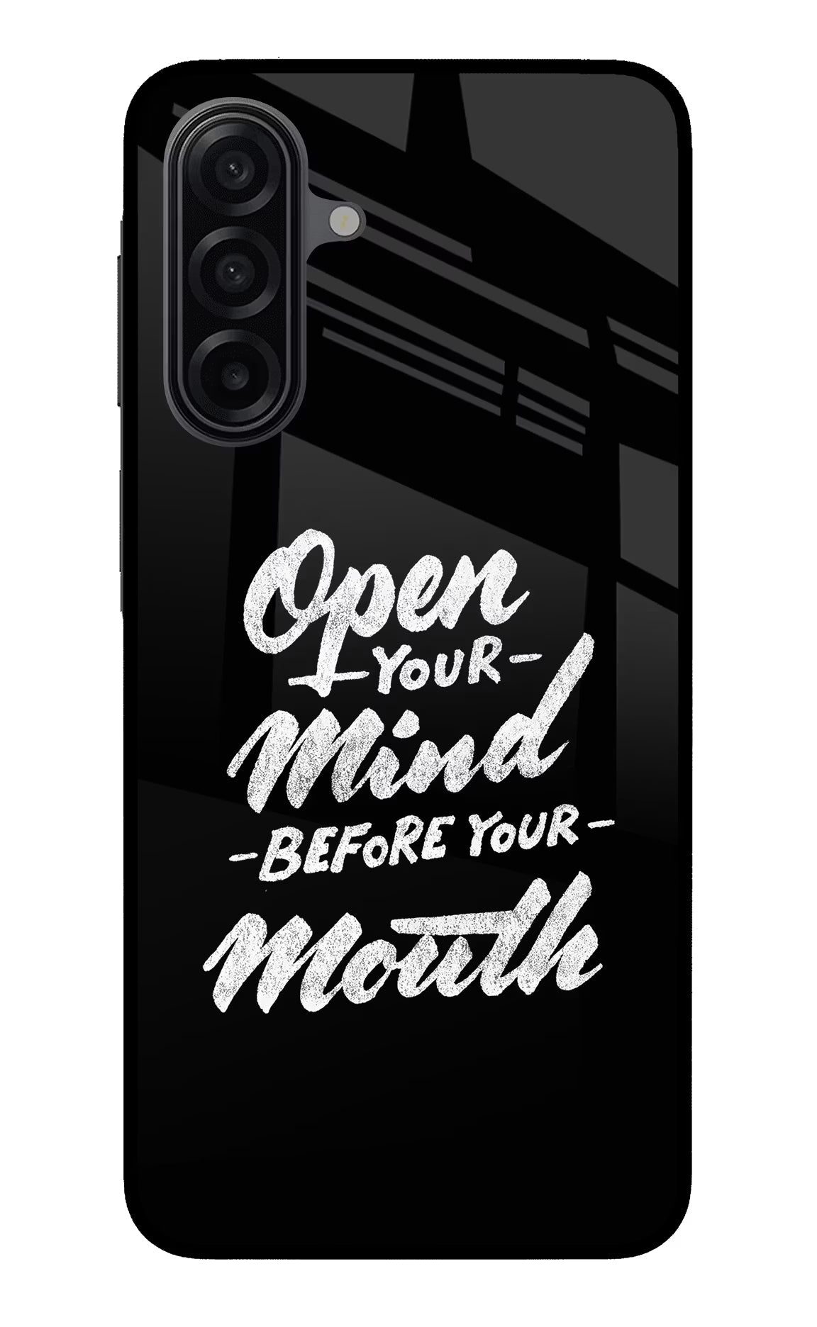Open Your Mind Before Your Mouth Samsung A17 5G Back Cover