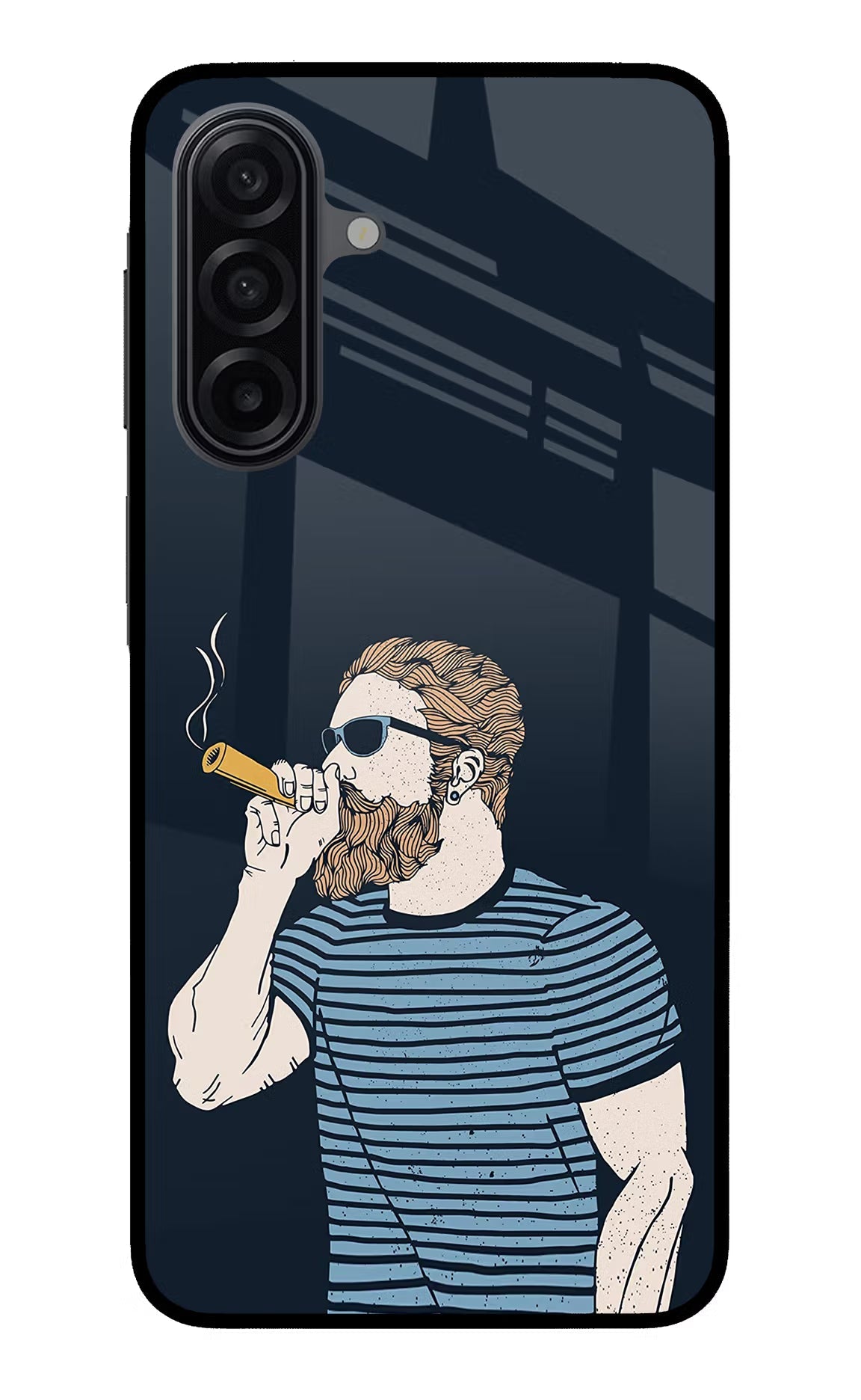 Smoking Samsung A17 5G Back Cover