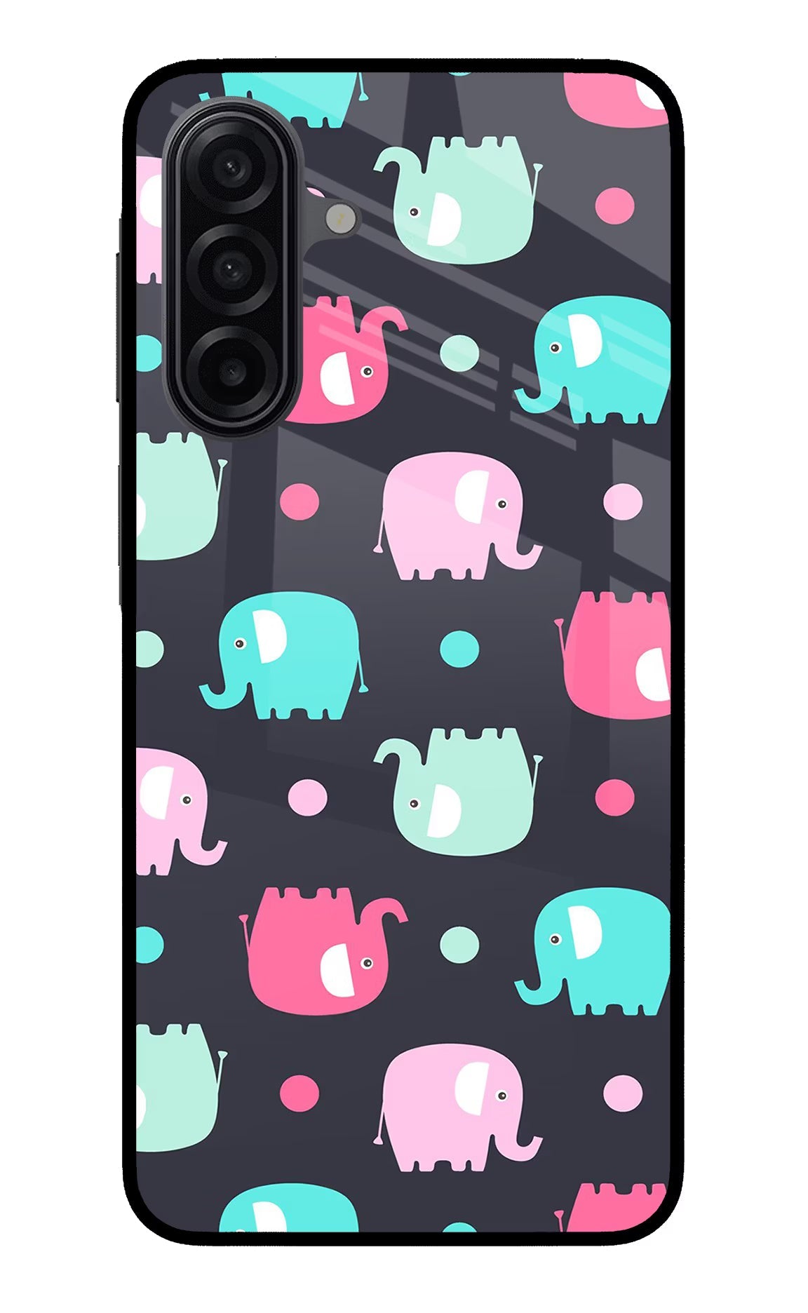 Elephants Samsung A17 5G Back Cover