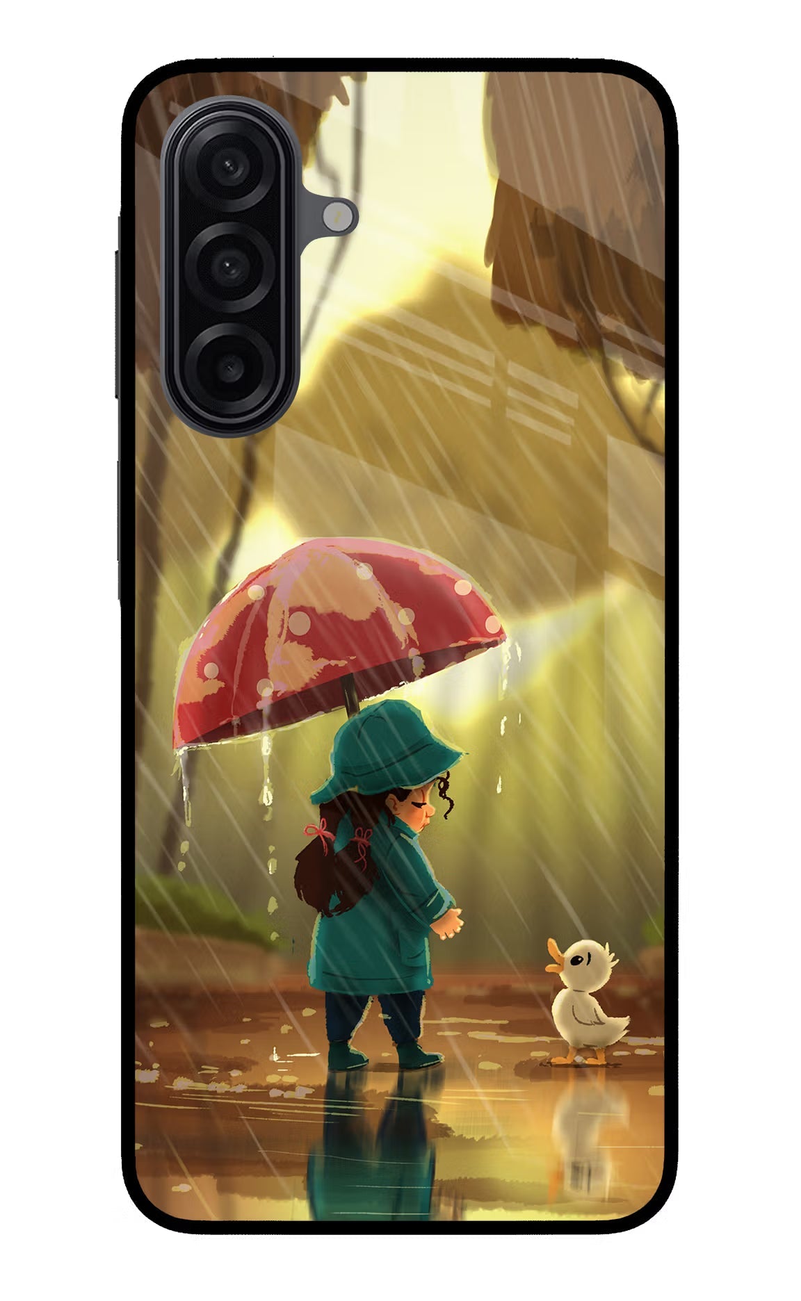 Rainy Day Samsung A17 5G Glass Case