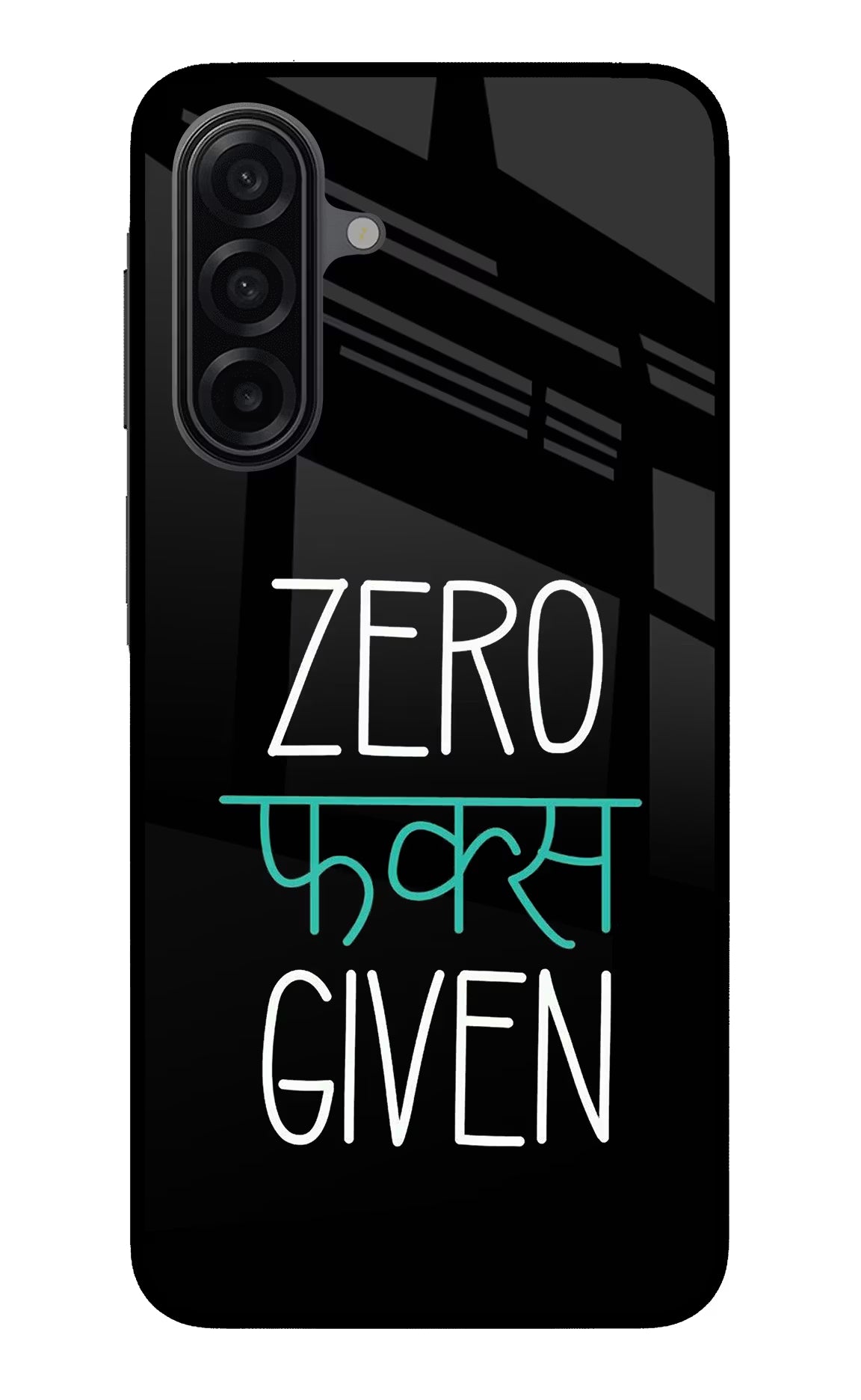 Zero Fucks Given Samsung A17 5G Glass Case