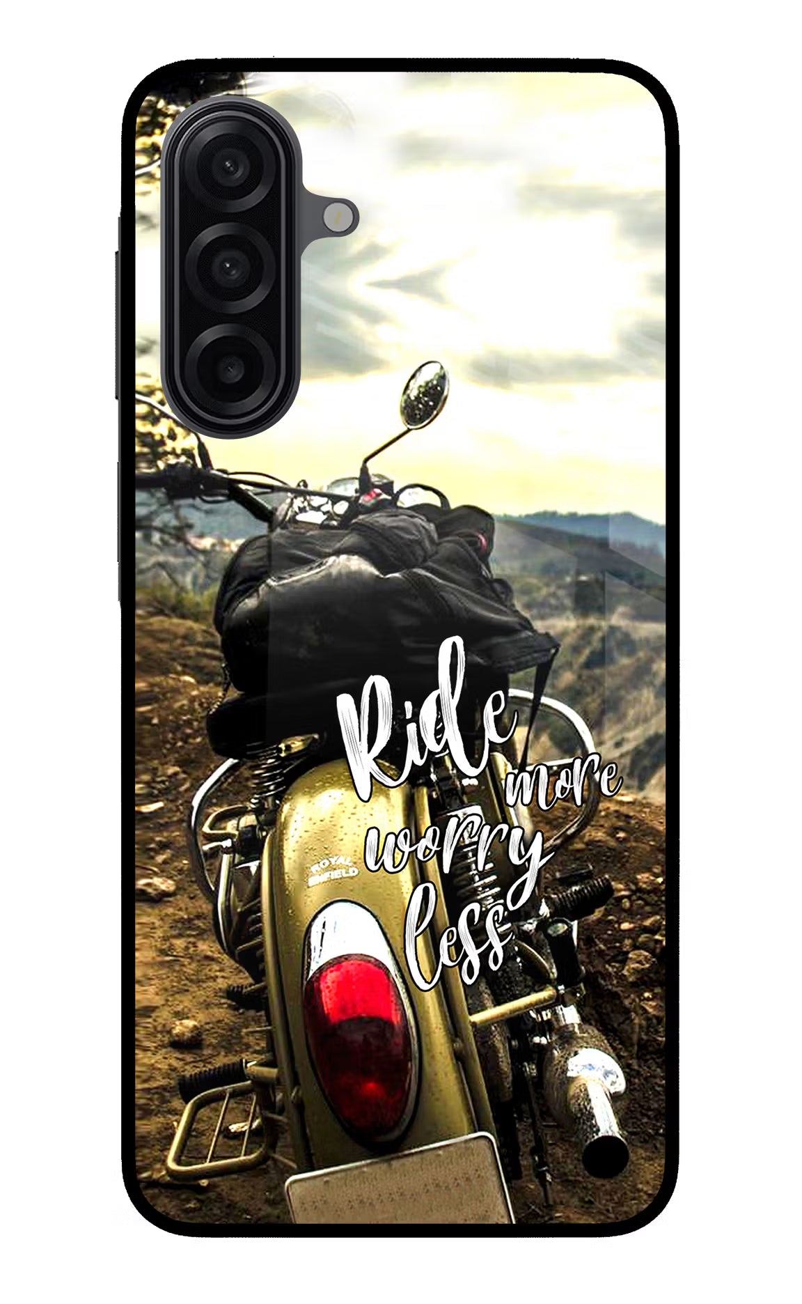 Ride More Worry Less Samsung A17 5G Back Cover