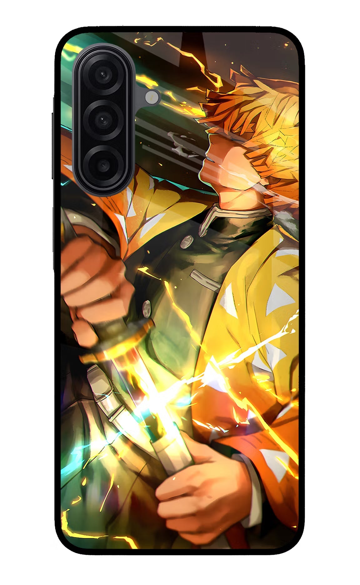 Demon Slayer Samsung A17 5G Glass Case
