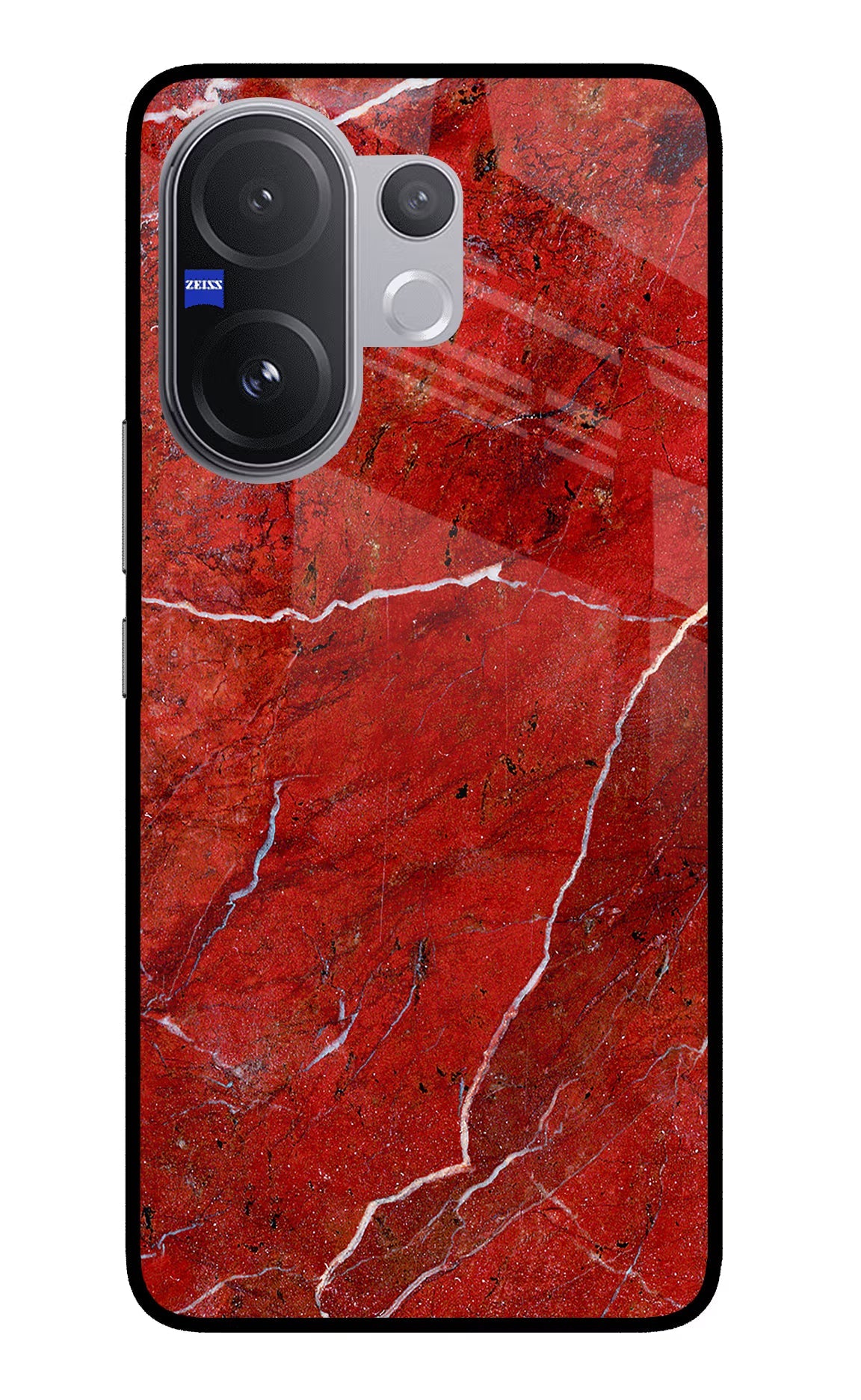 Red Marble Design Vivo V60 5G Back Cover