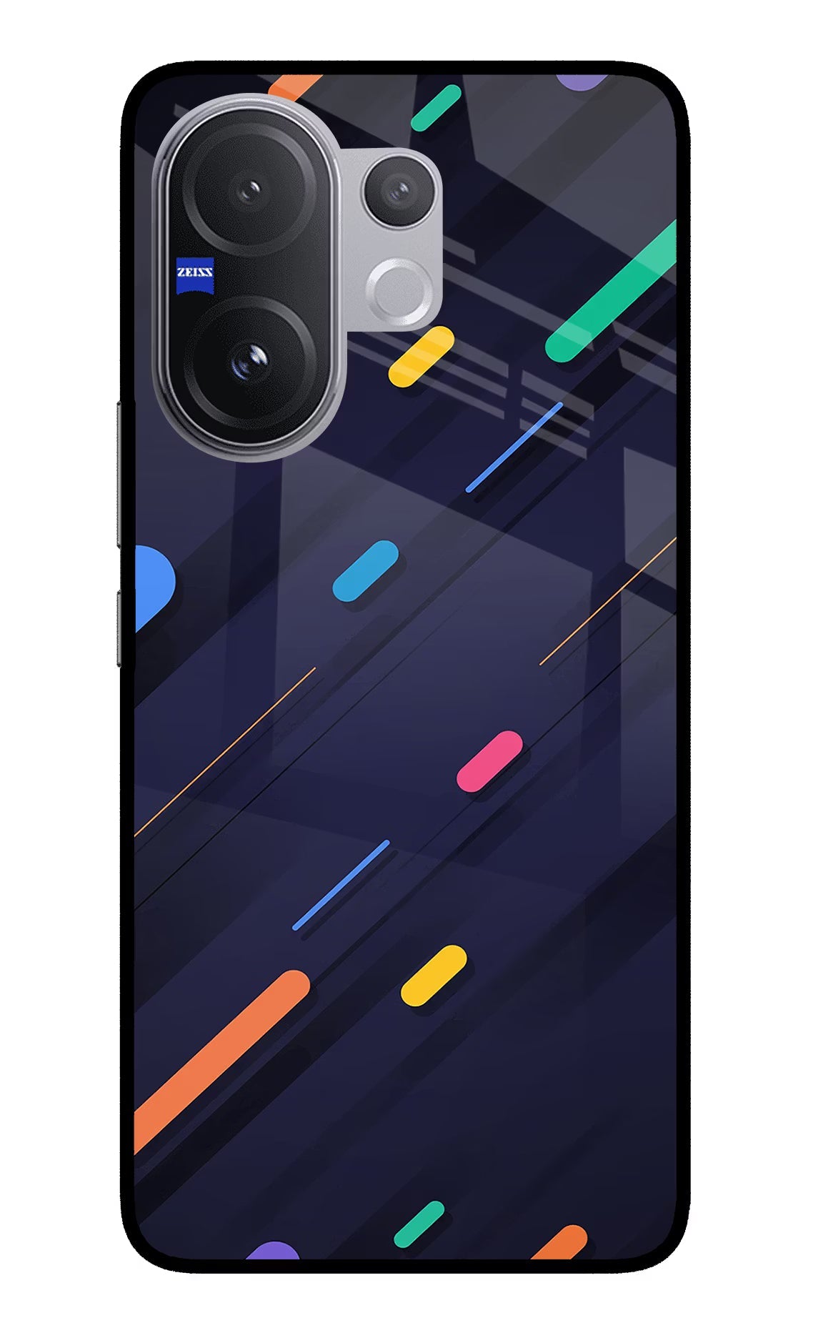 Abstract Design Vivo V60 5G Glass Case