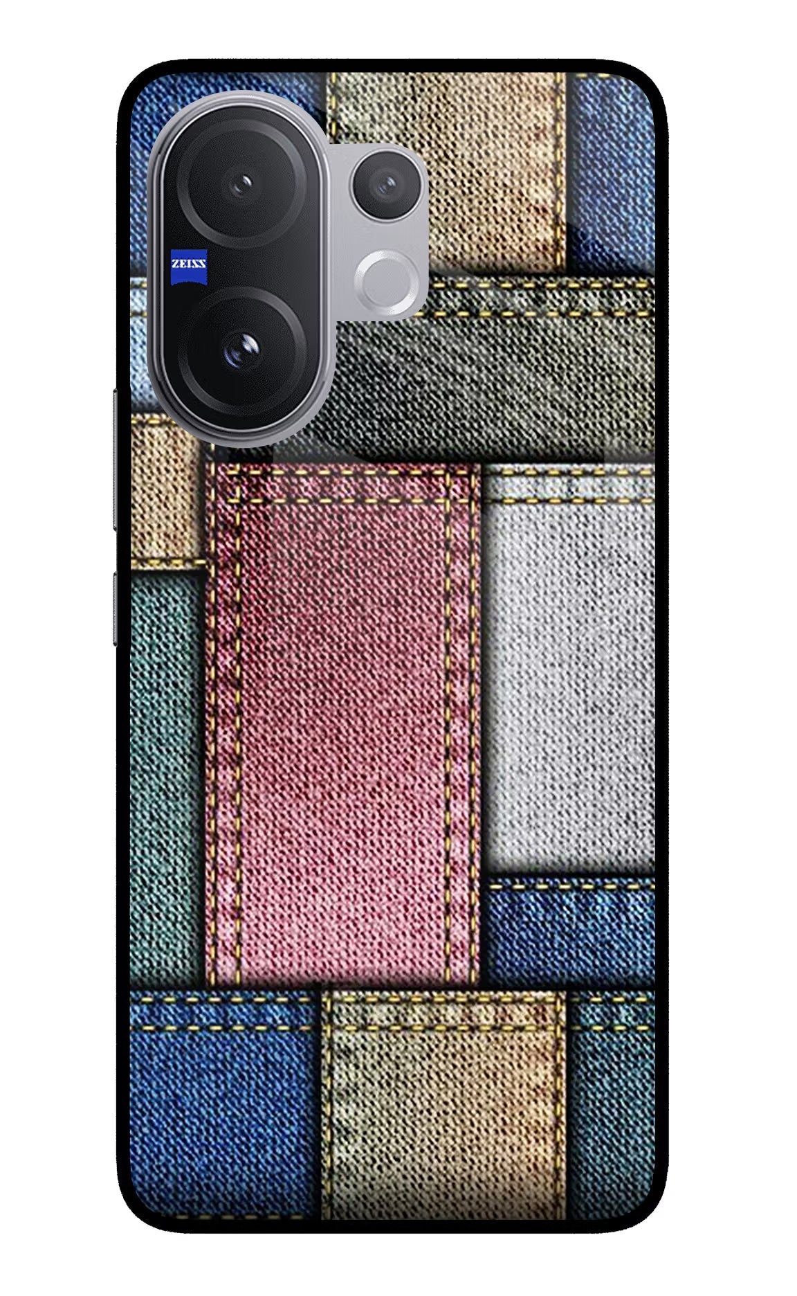 Multicolor Jeans Vivo V60 5G Back Cover
