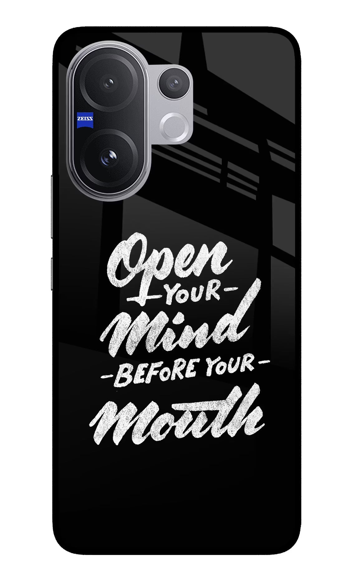 Open Your Mind Before Your Mouth Vivo V60 5G Back Cover