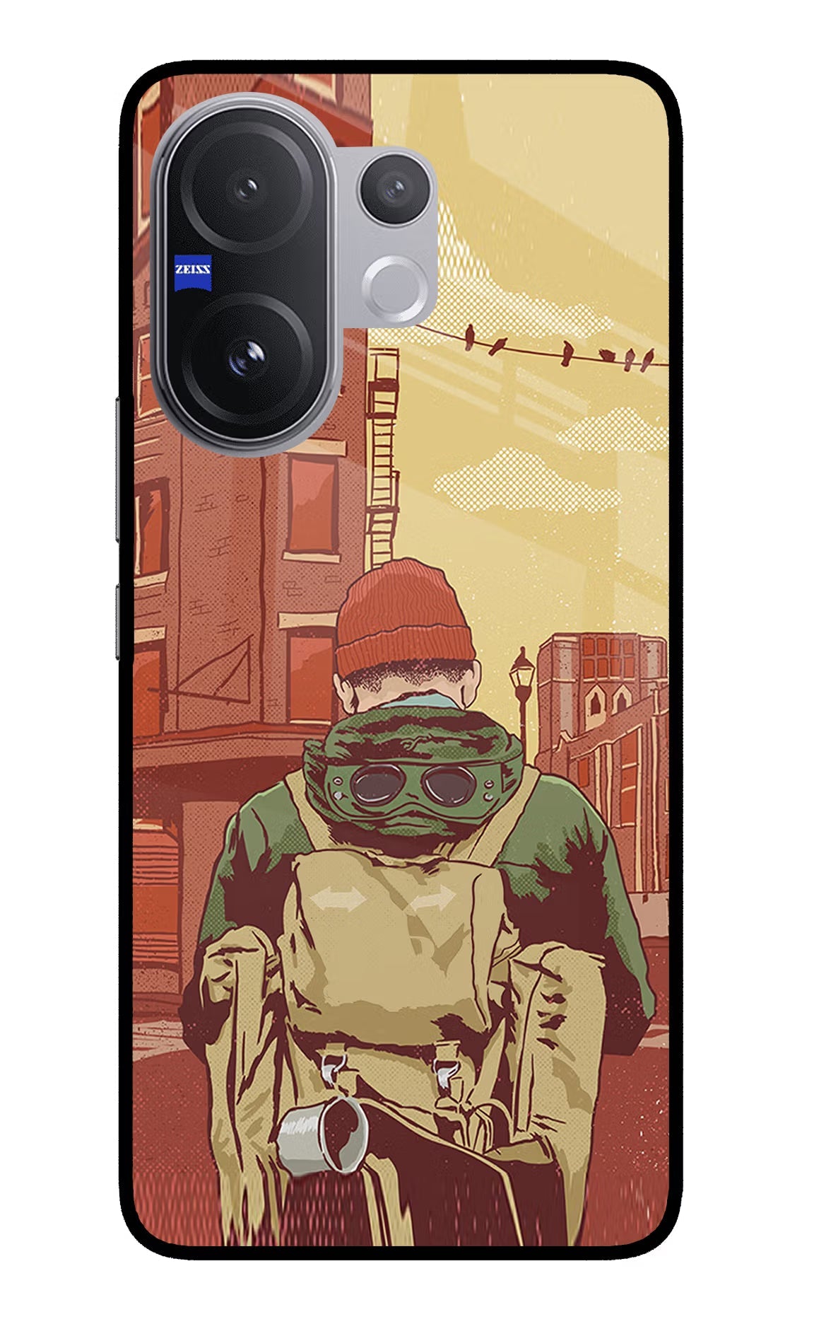Adventurous Vivo V60 5G Glass Case