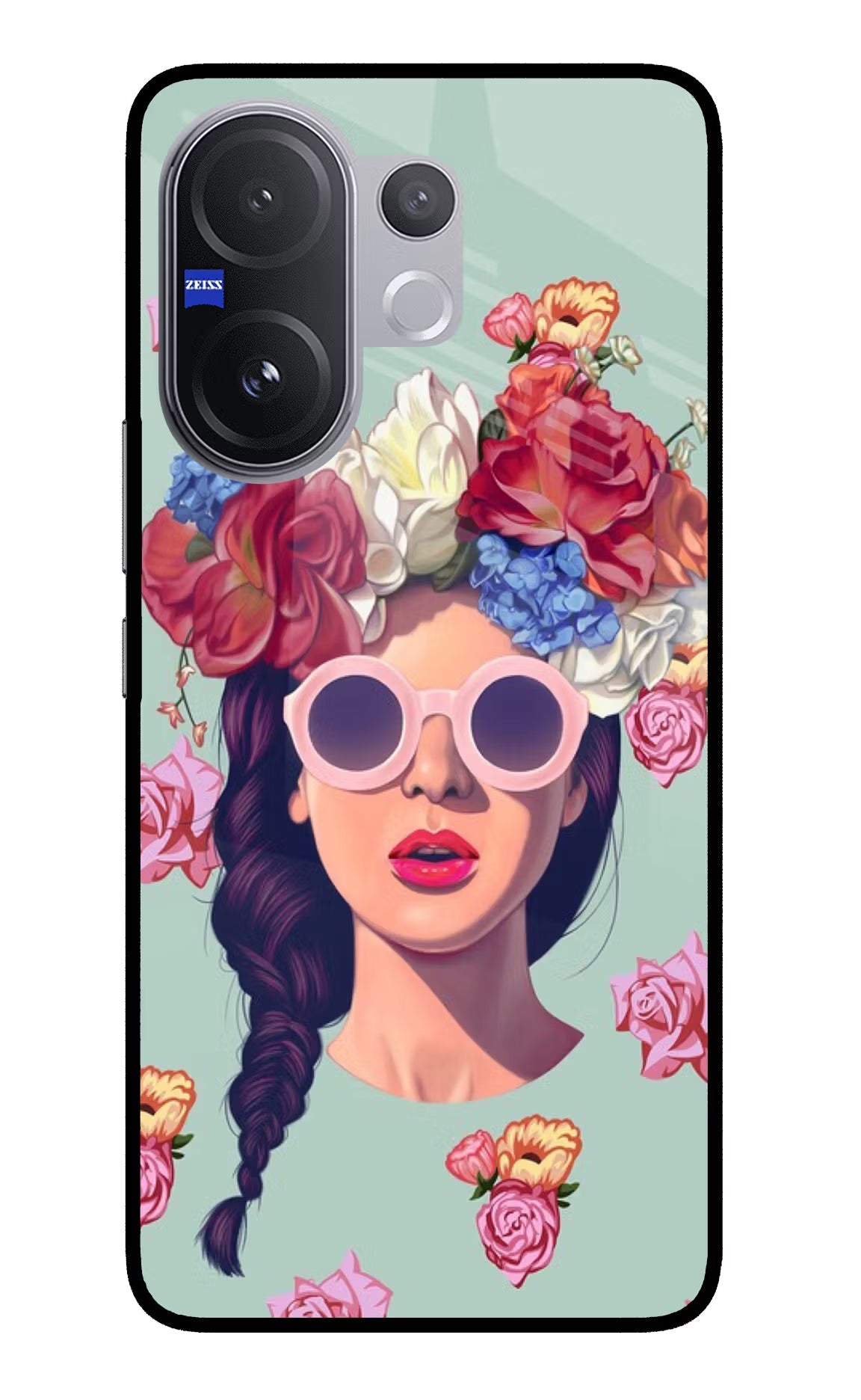 Pretty Girl Vivo V60 5G Glass Case