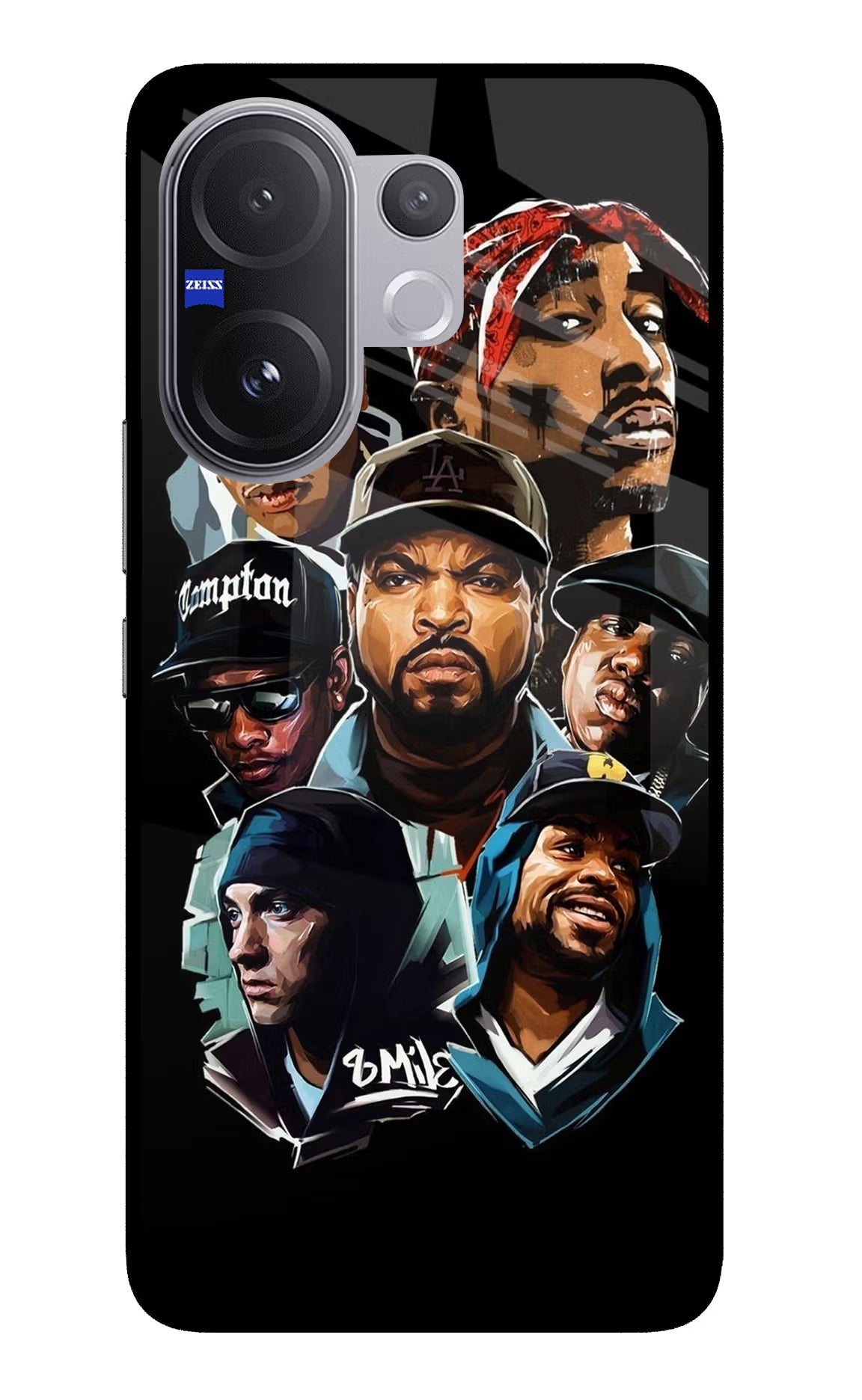 Rappers Vivo V60 5G Glass Case