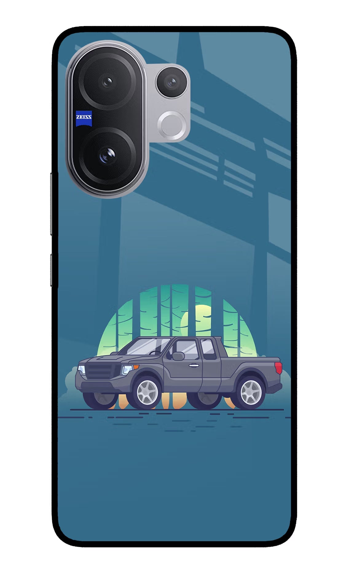 Retro Garage Vibe Vivo V60 5G Back Cover