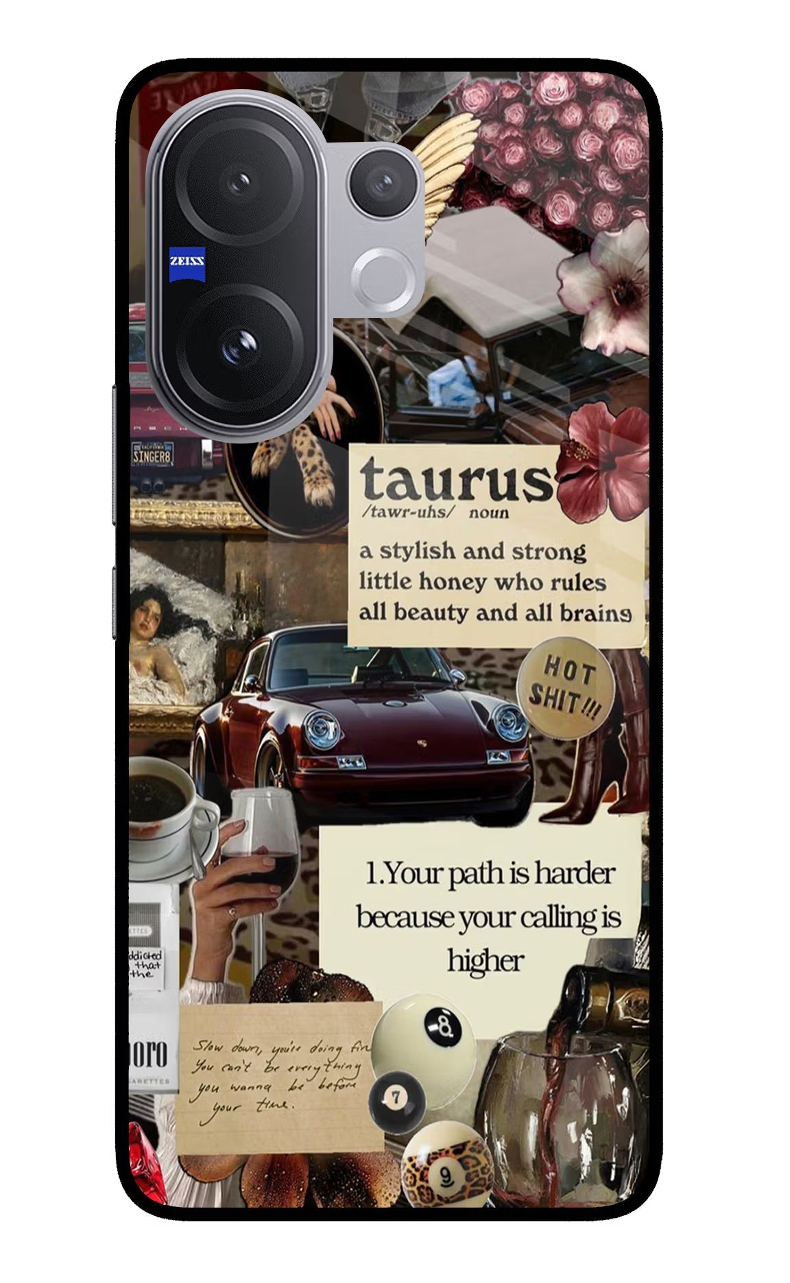 Taurus Zodiac Vivo V60 5G Back Cover