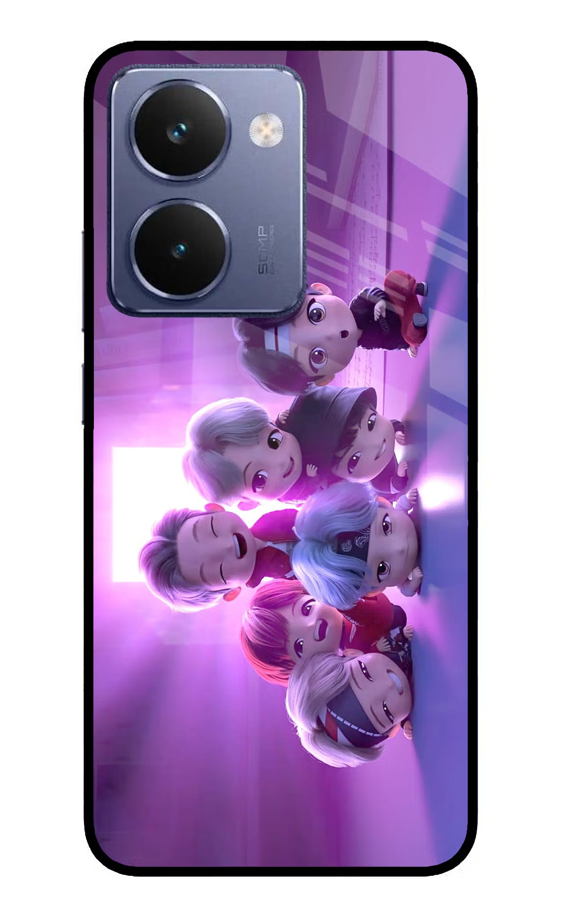 BTS Chibi Realme P3 Ultra 5G Glass Case