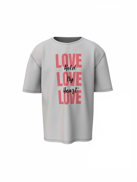 Love Couple Oversized T-Shirts