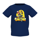 Subway Sufers Graphic Kid’s Navy Blue Printed T-Shirt
