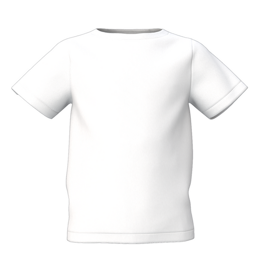 Bulk Unisex White Kid's T-Shirts