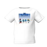 The Smurfs Graphic Kidƒ??s White Printed T-Shirt