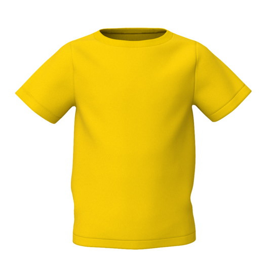 Bulk Unisex Yellow Kid's T-Shirts