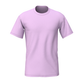 Bulk Unisex Lavender Round Neck T-shirt