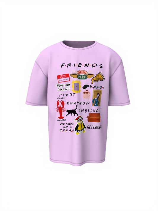 Friends Icons Oversized T-Shirt
