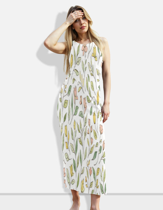 Meadow Bloom Bodycon Dress for Women