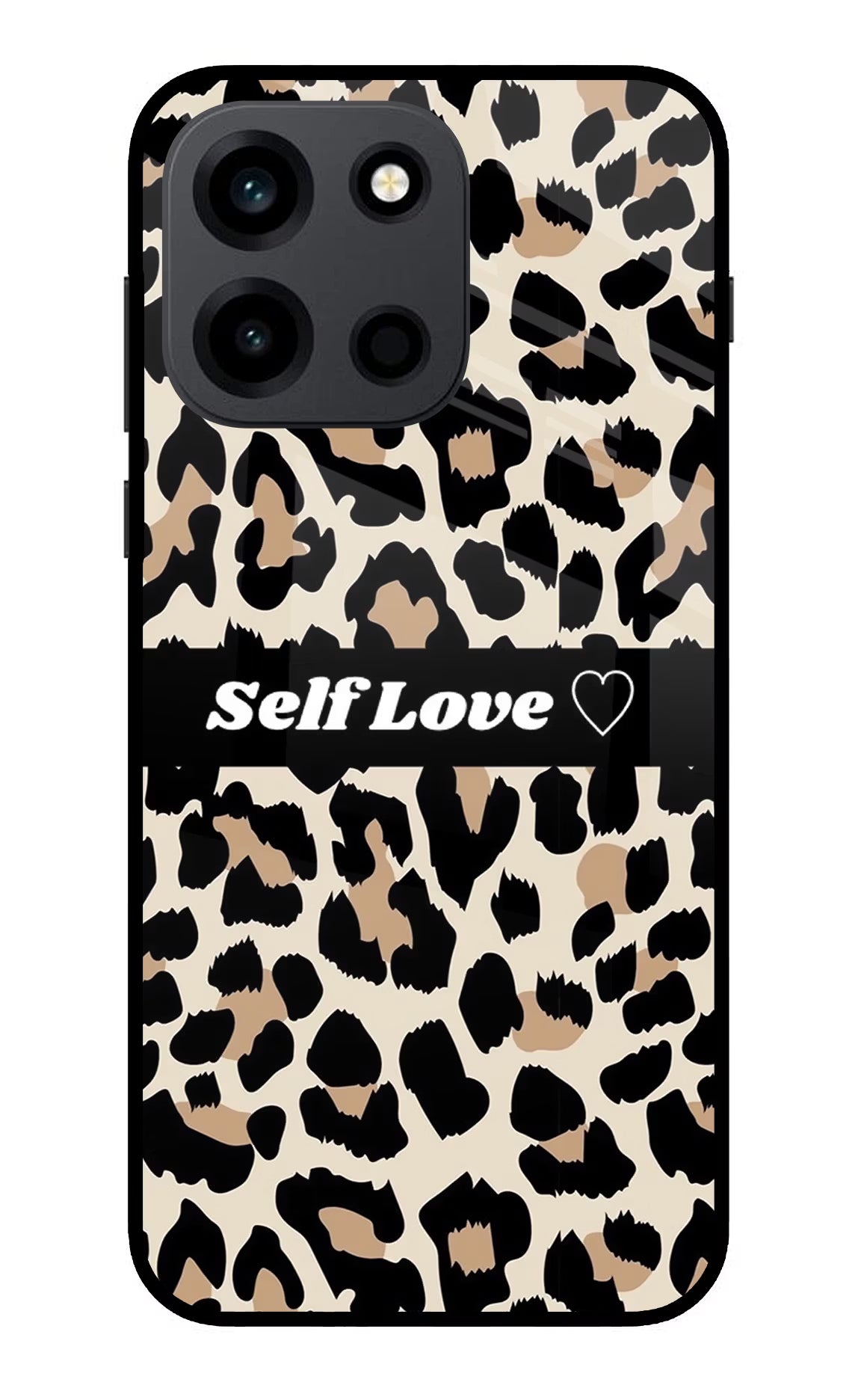 Leopard Print Self Love OnePlus Nord 6 Back Cover Metal Case - Hello Swanky