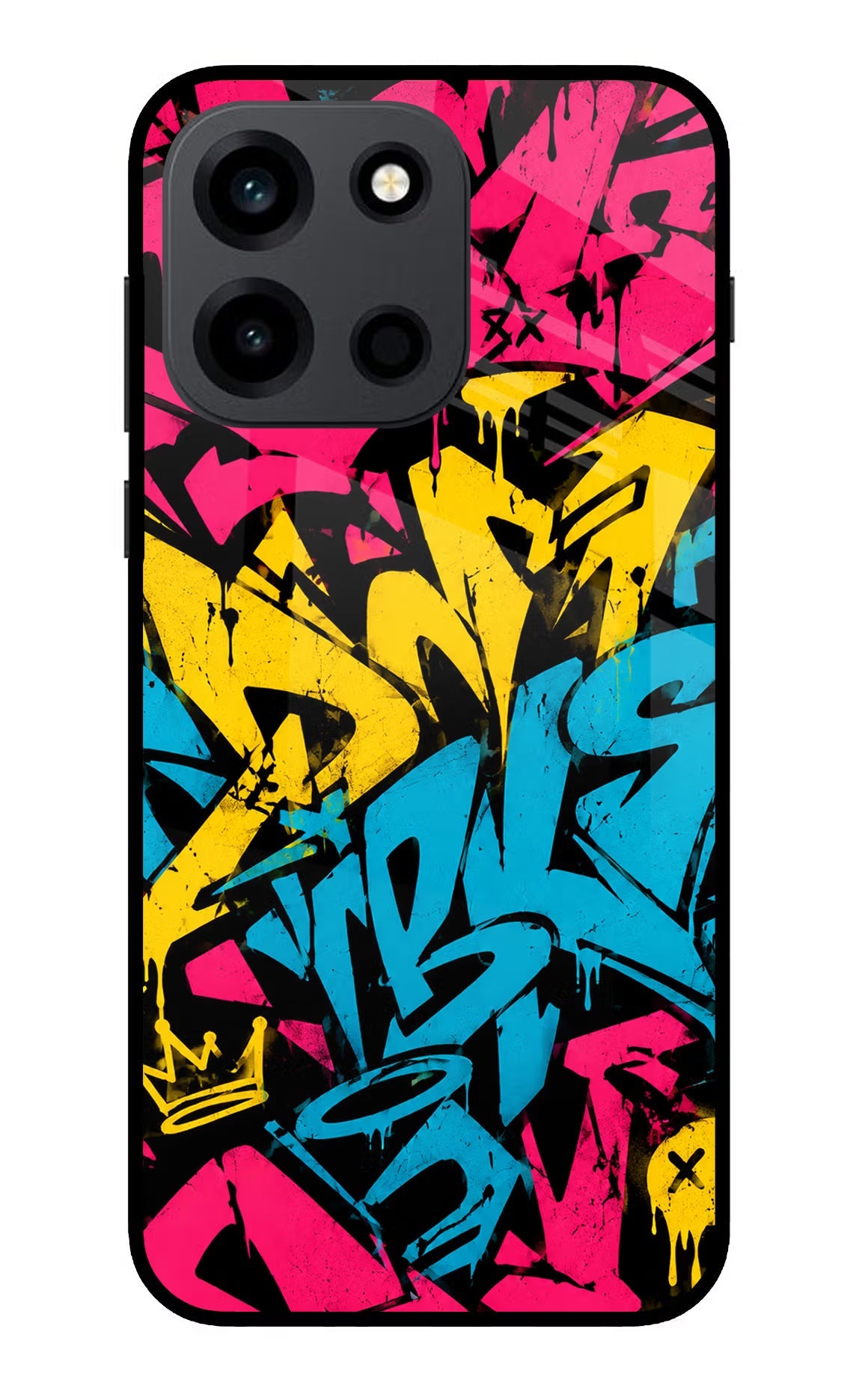 Graffiti Vibe OnePlus Nord 6 Back Cover Metal Case - Hello Swanky