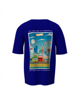 Euphoria Escape Unisex Blue Oversized T-Shirt