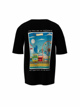 Euphoria Escape Unisex Black Oversized T-Shirt