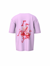 I'M Just a Girl Oversized T-Shirt