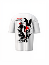 Red Eyes Black Heart Oversized T-Shirt