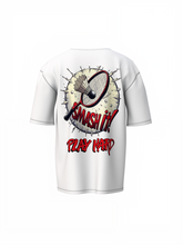 Badminton Play Hard Oversized T-Shirt