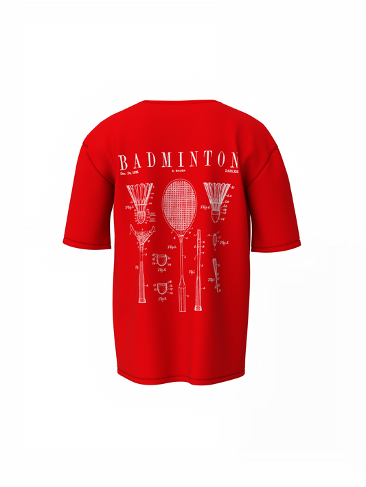 Game. Set. Smash. Oversized T-Shirt