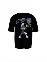 Badminton Ninja Oversized T-Shirt