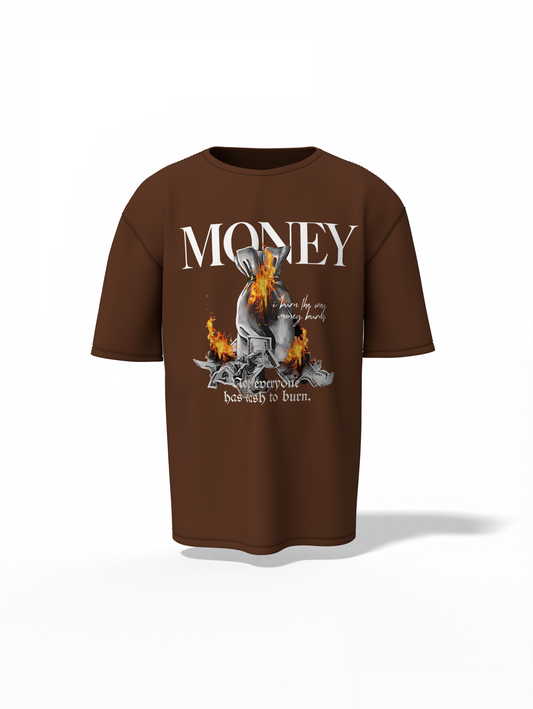Cash to burn Oversized T-Shirt