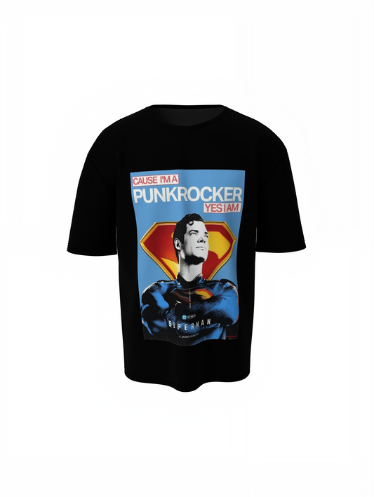 Punk Rocker Oversized T-Shirt