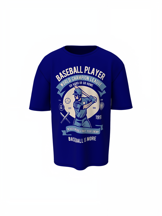 Baseball Is More Oversized T-Shirt