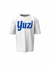 Yuzi Graffiti Print Oversized T-Shirt