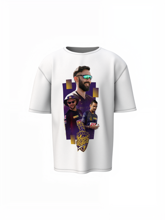 KKR Team Player Oversized T-Shirts