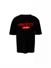 Manchester Is Red Oversized T-Shirts