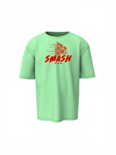 Badminton Game On Oversized T-Shirt