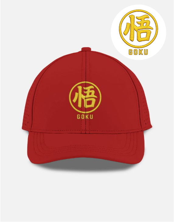 Goku Inspired Embroidered Anime Sport Cap Dragon Ball Style