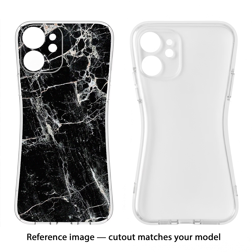 Black Marble Texture Samsung S24 Ultra Back Cover