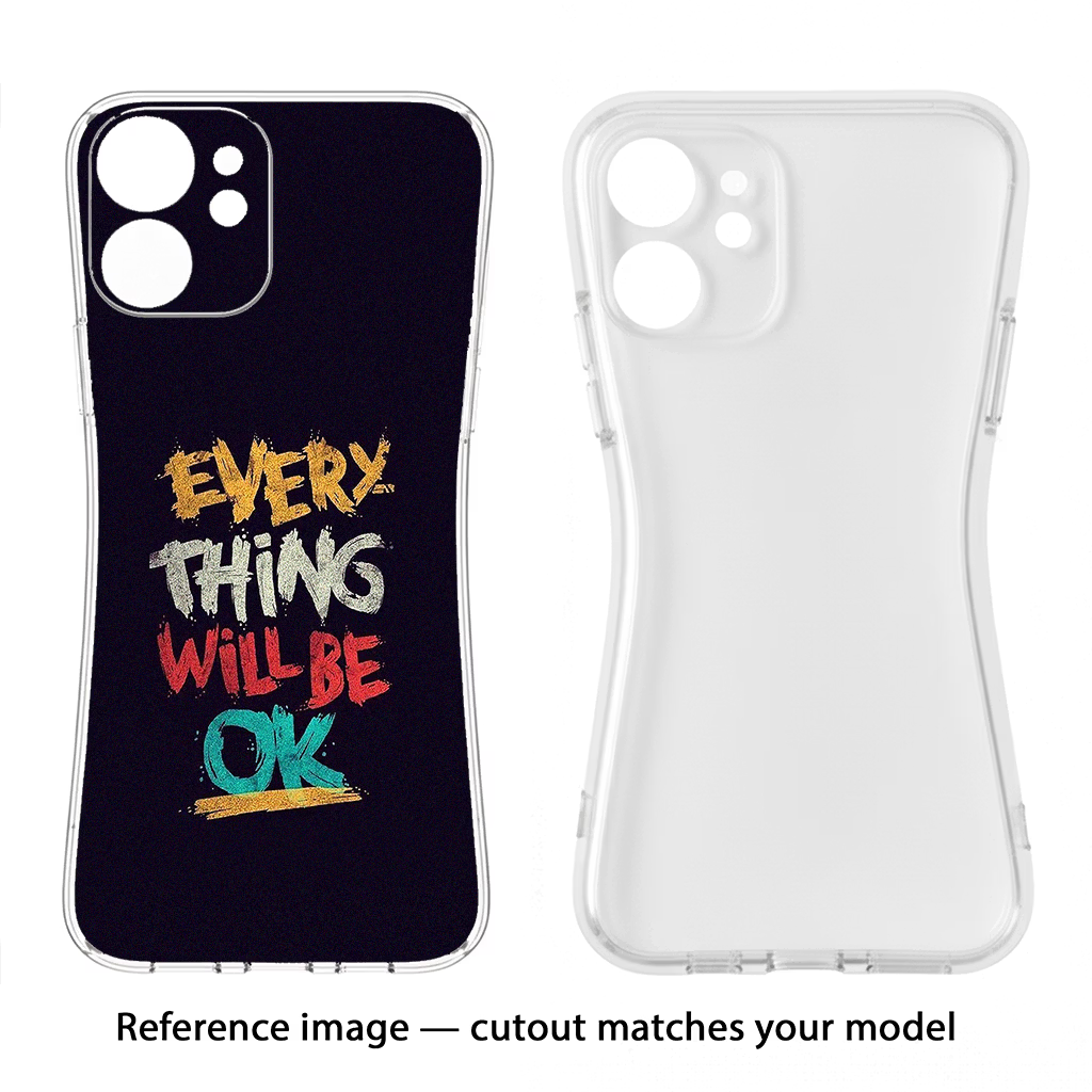 Everything Will Be Ok Realme P3 Ultra 5G Back Cover