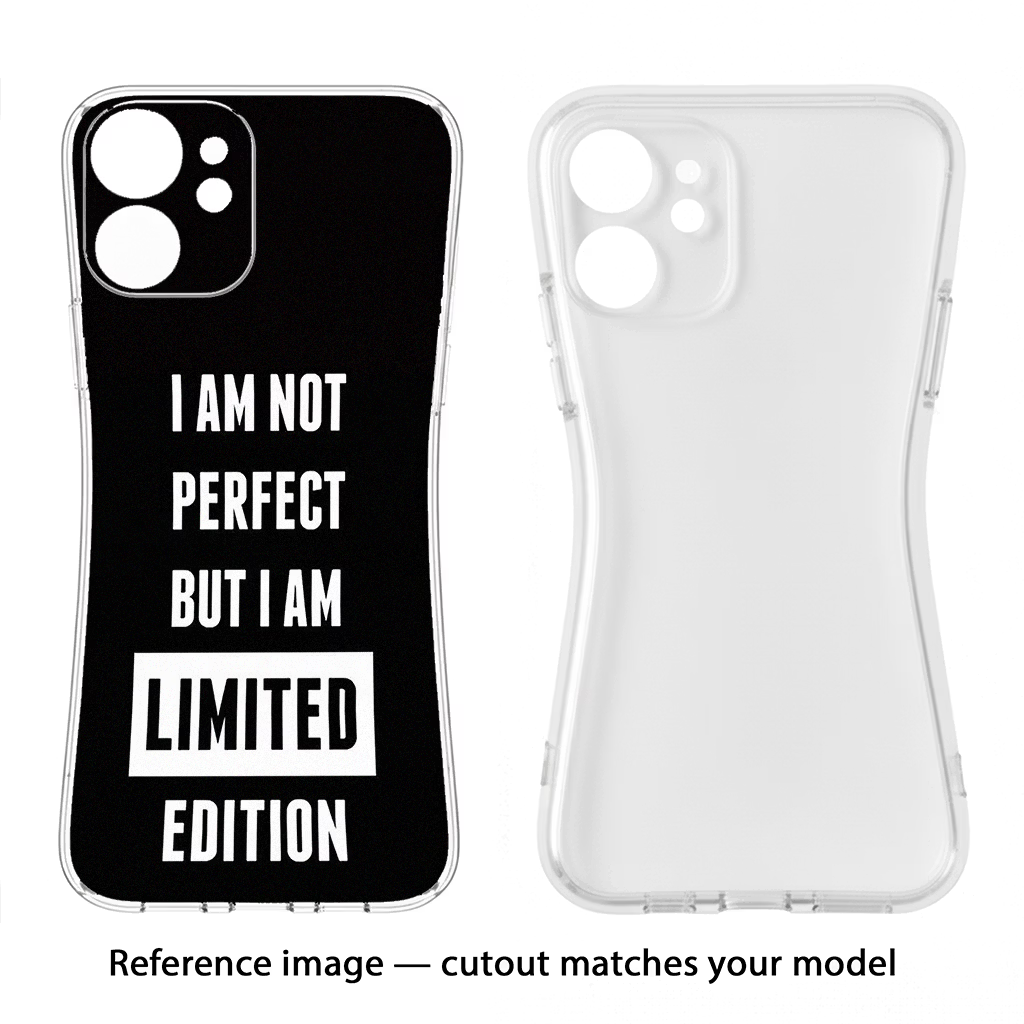 I Am Not Perfect But I Am Limited Edition Nothing Phone 3a Pro Back Cover